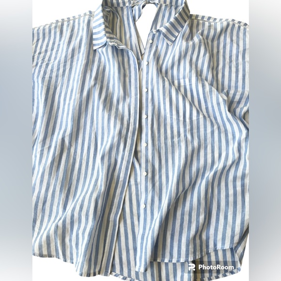 Inditex Striped Blouse for Women’s - Picture 7 of 10